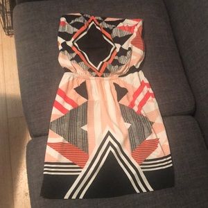 Express strapless dress